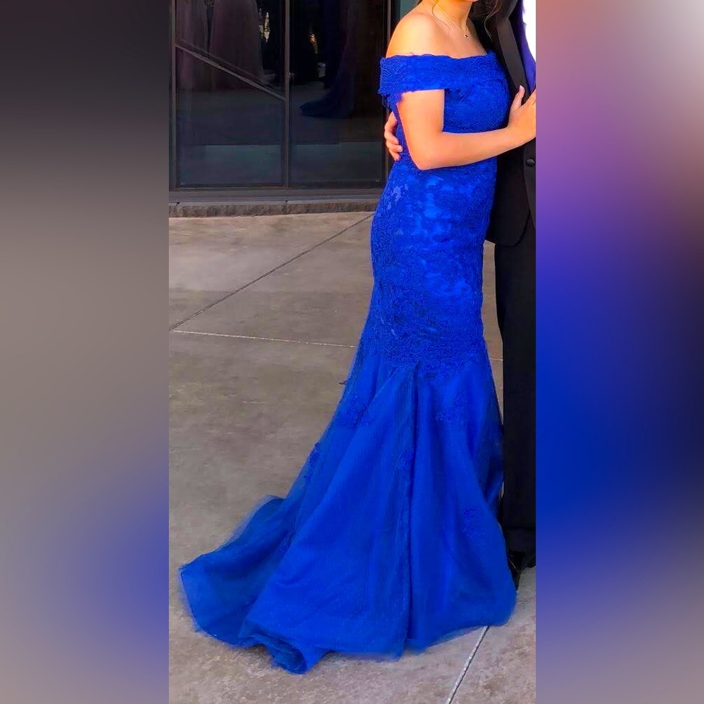 Royal blue prom/formal dress